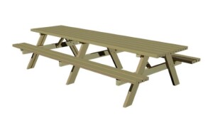 PLUS Gartenmöbel Sitzgruppe 300 cm klappbar...