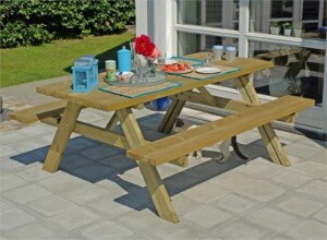 PLUS Gartenmöbel Sitzgruppe 177 cm...