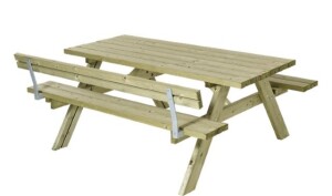 PLUS Gartenmöbel Sitzgruppe 177 cm klappbar mit...