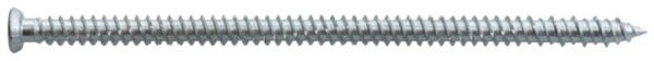 Rahmenschraube TX Flachkopf Metall-/Kunststoffrahmen verzinkt 7.5x152 50 Stück | SWG