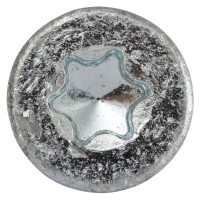 Rahmenschraube TX Flachkopf Metall-/Kunststoffrahmen verzinkt 7.5x152 50 Stück | SWG