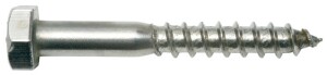 SWG Holzschraube Sechskantkopf Edelstahl A2 DIN 571 8 x...