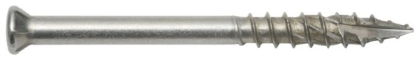 SWG Terrassenschrauben ttap Senkkopf Edelstahl A4 mit Bit 5,5 x 50 mm 500 Stück