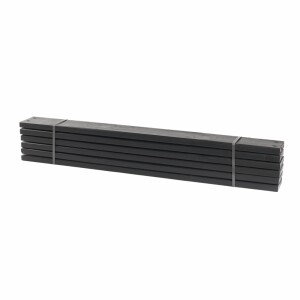 Pipe Planken Schwarz 120 cm 6 Stück...