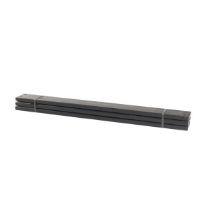 Pipe Planken Schwarz 120 cm 3 Stück...