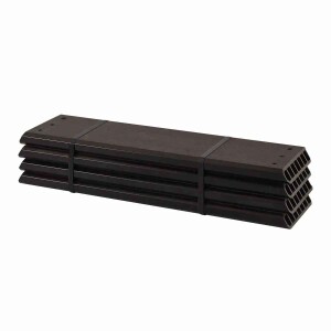Pipe Planken Schiefergrau WPC 60 cm 3 Stück...