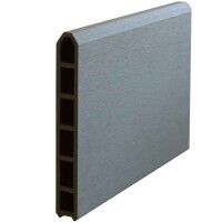 Pipe Planken Schiefergrau WPC 60 cm 3 Stück Gartenzubehör Hochbeet Gartenartikel