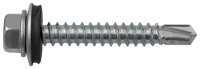 SWG Bohrschraube 6,3 x 100 mm Sechskantkopf mit Dichtscheibe verzinkt 100 Stück