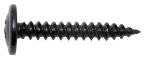SWG Blechschraube 4,2 x 16 mit PH Flachrundkopf, schwarz...