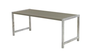 Plus Gartentisch 186cm Farbgrundiert Graubraun aus...
