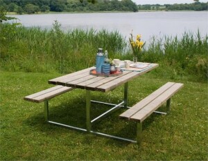 Gartenmöbel-Set Basic 177cm Druckimprägniert...