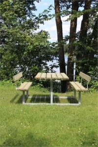 Gartenmöbel-Set Basic mit Rückenlehne 177cm...