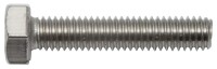 SWG Gewindeschraube M10 x 60 mm Sechskantkopf Edelstahl A2 Innensechskant DIN 933 20 Stück