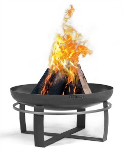 CookKing Stahl Feuerschale Viking 60 | Schwarz | Ø...
