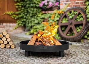 CookKing Stahl Feuerschale Tunis 60 | Schwarz | Ø...