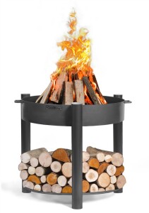 CookKing Stahl Feuerschale Montana 80 hoch | Inkl....