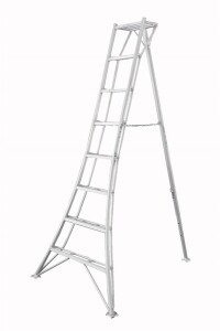 Niwaki Gartenleiter Aluminium 3-Holm | Silber |...