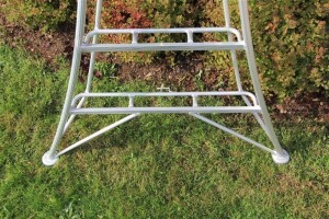 Niwaki Gartenleiter Aluminium 3-Holm | Silber | 231x147,5x303 cm | Leicht & Stabil