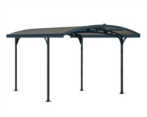 Palram Carport Atlas Anthrazit 494,5x287,5x239cm