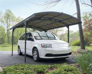 Palram Carport Atlas Anthrazit 494,5x287,5x239cm