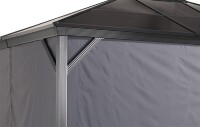 Sojag Vorhang-Set für Verona 1014 Dunkelgrau