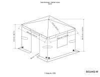 Sojag Winterabdeckung für 1010 Modelle Grau