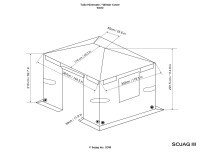 Sojag Winterabdeckung für 1012 Modelle Grau