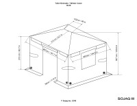 Sojag Winterabdeckung für 1216 Modelle Grau