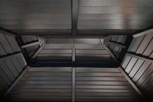 Sojag Pavillon BBQ Maui Holzoptik 158x249x278cm