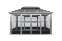 Sojag Pavillon Kaltwintergarten Olan 1014 Anthrazit 435,6x311,1x291cm