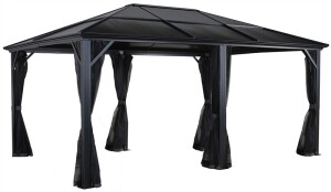 Sojag Pavillon Meridien 1216 Anthrazit 365x485x270cm