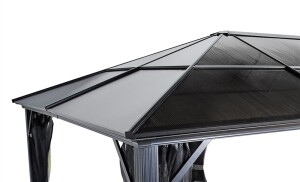 Sojag Pavillon Meridien 1216 Anthrazit 365x485x270cm