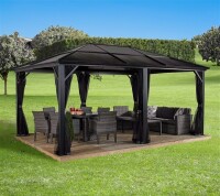 Sojag Pavillon Meridien 1216 Anthrazit 365x485x270cm