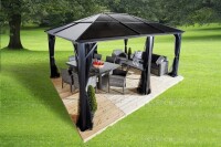 Sojag Pavillon Meridien 1216 Anthrazit 365x485x270cm