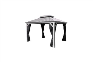 Sojag Pavillon Messina 1216 Champagner 363x483x307,1cm