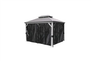 Sojag Pavillon Messina 1216 Champagner 363x483x307,1cm