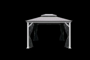 Sojag Pavillon Messina 1216 Champagner 363x483x307,1cm