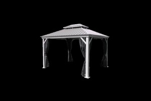 Sojag Pavillon Messina 1216 Champagner 363x483x307,1cm