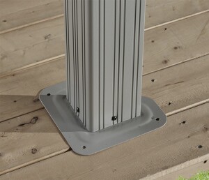 Sojag Pavillon Messina 1216 Champagner 363x483x307,1cm