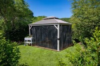 Sojag Pavillon Messina 1216 Champagner 363x483x307,1cm