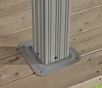 Sojag Pavillon Messina 1216 Champagner 363x483x307,1cm