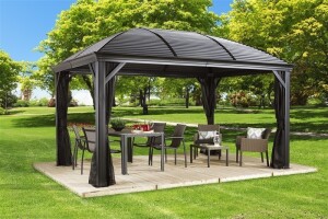 Sojag Pavillon Moreno 1014 Anthrazit 298x423x283cm -...