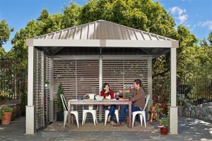 Sojag Pavillon Nanda 1212 Champagner 363x363x313,2cm -...