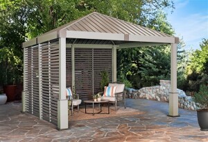 Sojag Pavillon Nanda 1212 Champagner 363x363x313,2cm -...