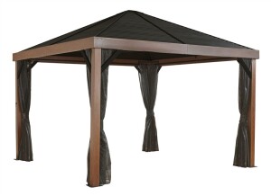 Pavillon Valencia 12x12 mit Moskitonetz – Sojag...