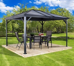 Pavillon Ventura 10x10 mit Moskitonetz – Sojag...