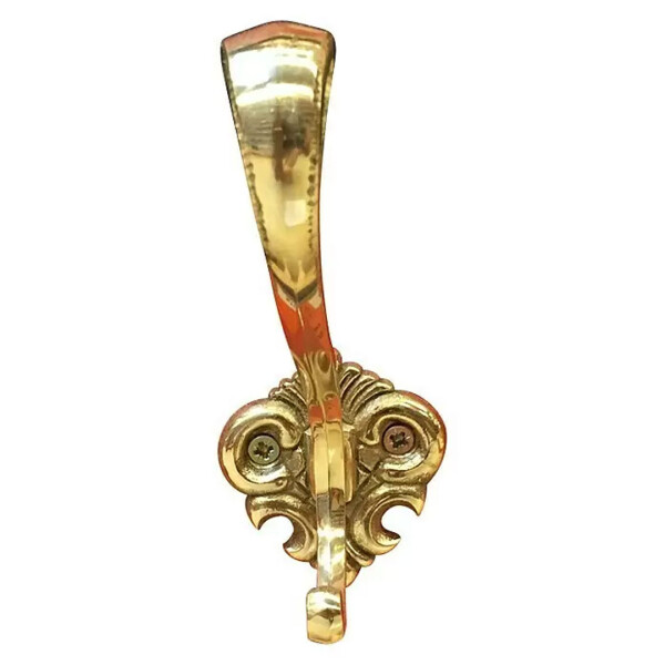 Häfele Garderobenhaken aus Messing – 1 Haken, Poliert, Klassisches Design