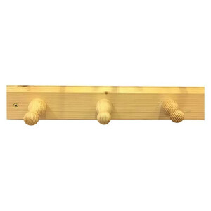 Häfele Garderobenleiste aus Kiefernholz – 3...