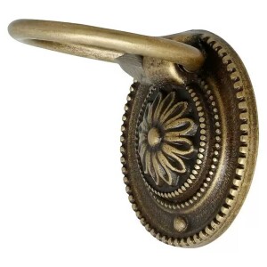 Häfele Möbelknopf Messing Ø 37 mm...