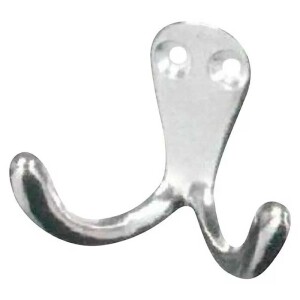 Häfele Garderobenhaken Aluminium poliert, 48 mm,...